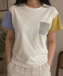 Colorblock Pocket T-Shirt
