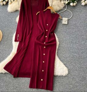 Winter dress with cape