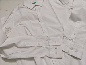 United Colors of Benetton White Shirt