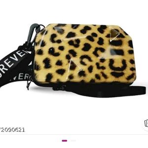 Leopard Print sling bag for baddie and inspired by