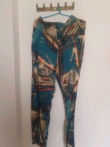 Premium Abstract Print Button-Up Shirt