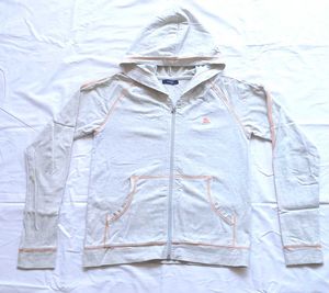 Gray Full-Zip Hoodie
