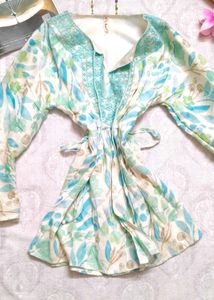 Boho Floral Print Blouse