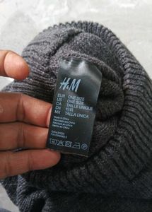H&amp;M Dark Grey Knit Beanie