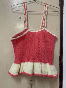 Handmade Crochet Crop Top