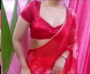 Silver Satin Customised 4 Tucks With Belt