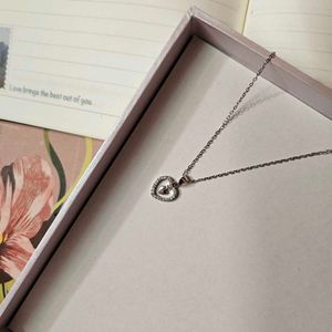 Silver Heart Anti Tarnish Chain Necklace
