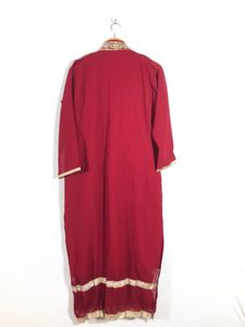 Red&amp;Gold Kurta(Women’s)