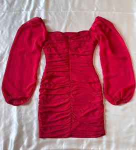 Urbanic Red Bodycon Dress