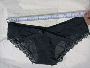 Black💛 Lace Trim Briefs