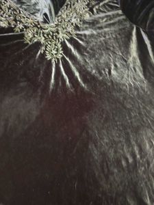 velvet kurti