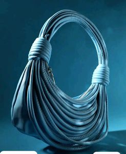 Chic Light Blue Shoulder Bag