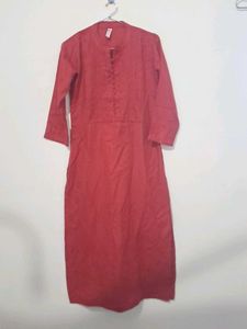 Elegant Red Kurta