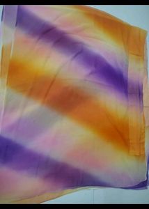 orange pure royal georgate saree