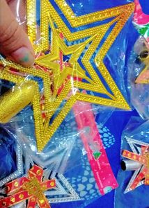 Christmas Tree top Star Five-Pointed