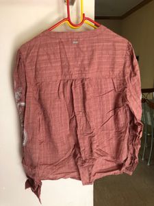 Stylish Embroidered Button-Up Shirt