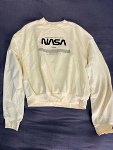 butter yellow NASA Sweatshirt