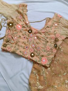 HEAVY EMBROIDERED LEHENGA