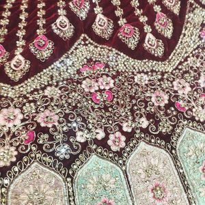 Exquisite Embroidered Lehenga
