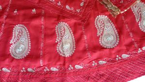 rajputi poshak royal time Red Lehenga Choli Set