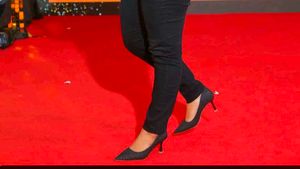 Sparkly Black Stiletto Heels