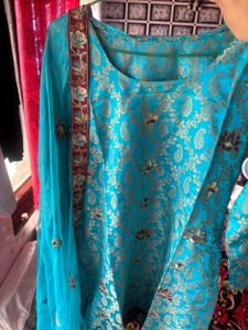 Beautiful Blue Kurta Set