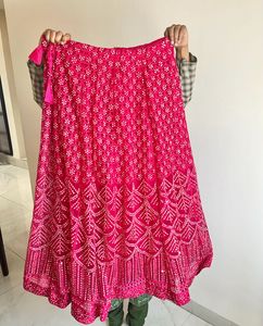 Pink Sequins Lehenga Choli