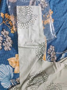 Elegant Purple Printed Kurta Set