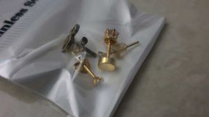 Set of 4 Stud Earrings