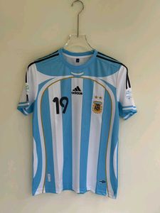 MESSI ARGENTINA HOME KIT 2006 EMBROIDERY