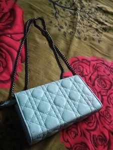 Sea Green Sling Bag