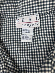 Classic Gingham Button-Up Shirt