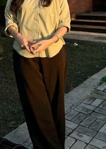 brown trouser pants