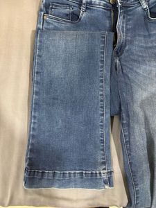 Kraus Vintage Women's Flared Blue Denim Jeans