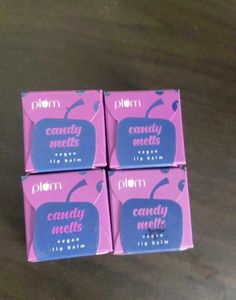 Plum Candy Melts Vegan Lip Balm (2 Pcs)