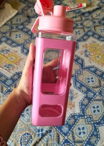 Trendy Pink Water Bottle
