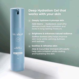 in.skin Deep Hydration Gel with 2% Hyaluronic Acid