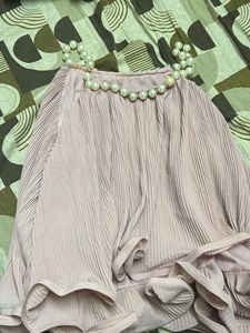 Pleated Pink top