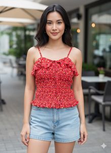 Floral Off-Shoulder Top