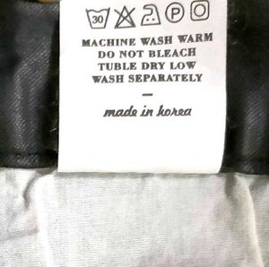 Black Faux Leather Pants