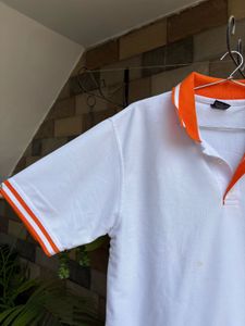 White Polo T-Shirt
