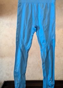 Zelocity Blue Active Leggings