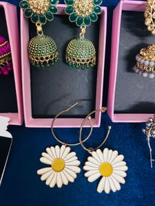 earrings combo of six