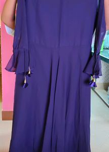 Beautiful Nevy 💙 Blue Colour Gown 😍😍