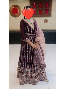 Beautiful Wine lehenga set