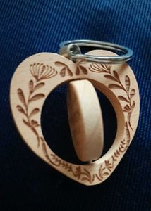 Wooden Keychain