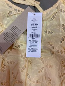 Forever New Riley Broderie Puff Sleeve CoOrd Top