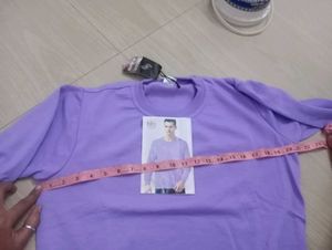 Lavender Men's Sweater Tshirt