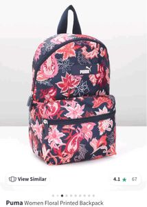 Puma Floral Backpack