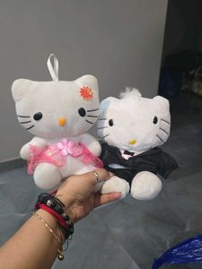 Hello Kitty Plushies - Bride &amp; Groom Duo